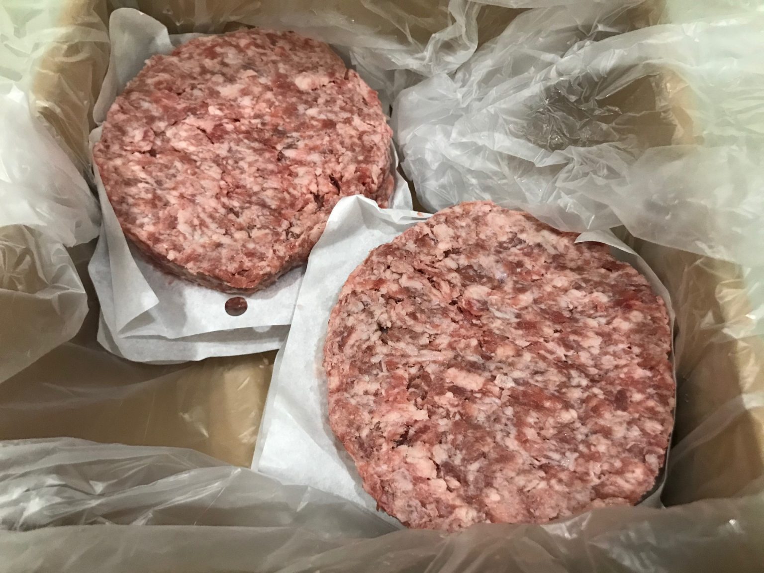 Hamburger Patties! 4 Per Pack Farm Fresh Northwest