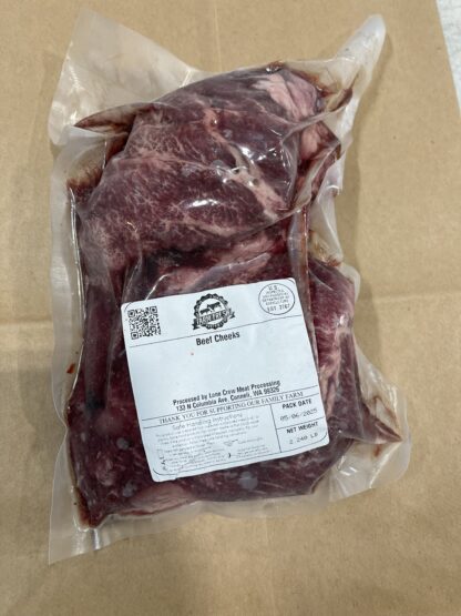 Beef Cheeks Washington State
