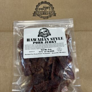 Pasture Raised Washington Pork Jerky