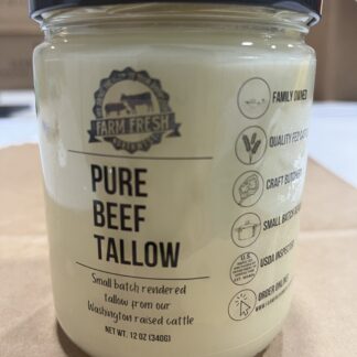 Pasture Raised Beef Tallow Seattle