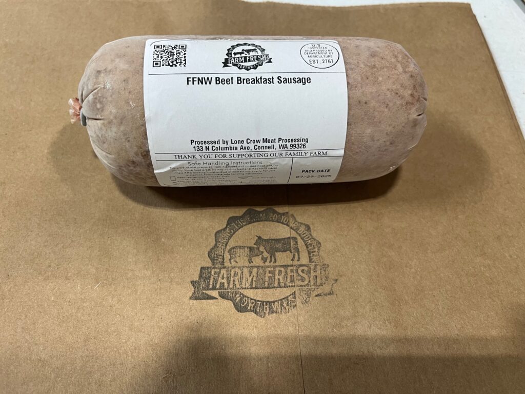 Beef Breakfast Sausage