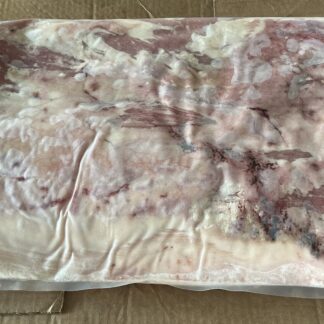 Pork Belly delivered in meat box Seattle Butcher.