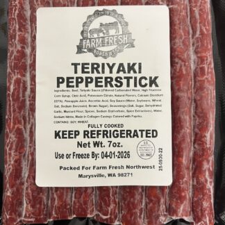 Beef Sticks Washington State Grass Fed Beef