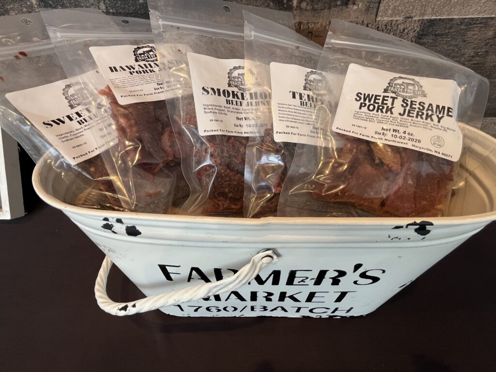 Grass Fed Beef Jerky Washington State